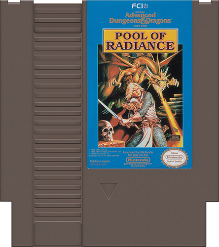 Advanced Dungeons & Dragons: Pool of Radiance media 8 for Famicom